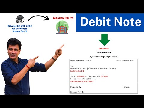 Debit Note kya hota hai | Why Debit Note is issued | Source Document |  Class 11 Accounts