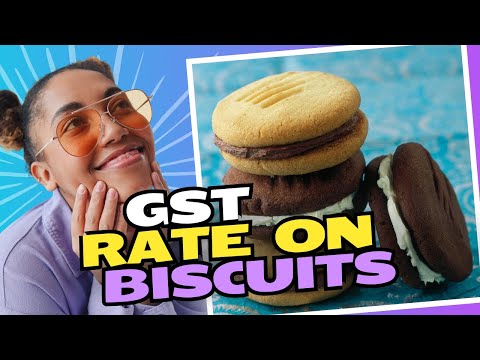 बिस्कुट में GST कितना होता है | GST rate on biscuits in India | SR Training Venture