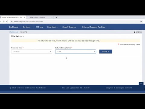 How to download gstr1 from gst portal|Download gstr1 return offline utilities|GSTR 1 JSON file