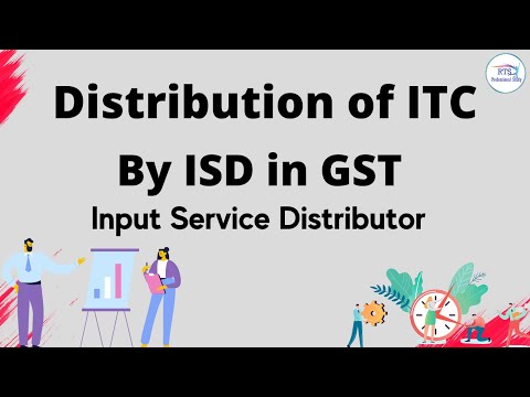 How to Distribute ITC by an ISD ( Input Service Distributors ) , How to Distribute ITC by ISD