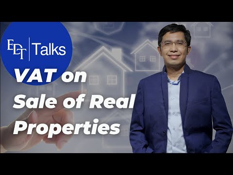 VAT on Sale of Real Properties