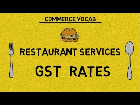 GST RATES FOR RESTAURANTS