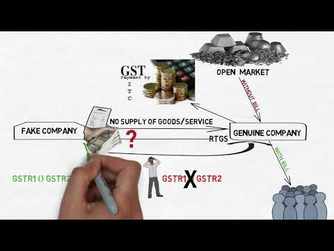 Fake Invoices Story  GST Evasion !!