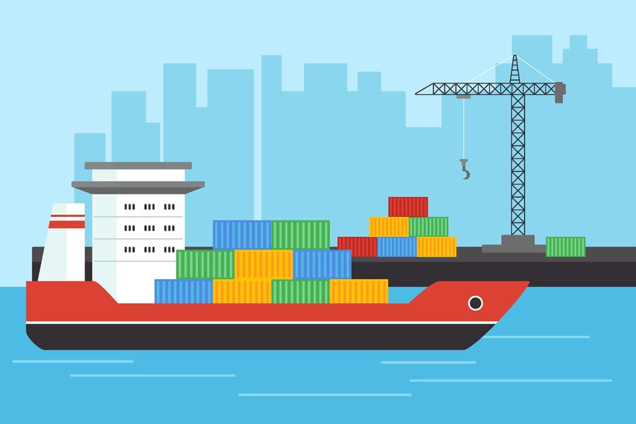 gst on ocean freight export notification.