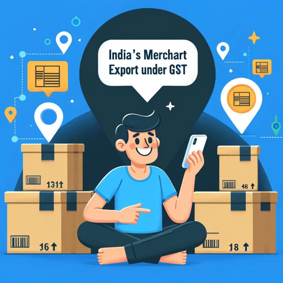 merchant export under gst