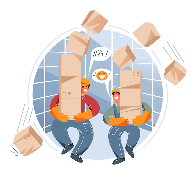 packing and shipping dealt with within an export invoice