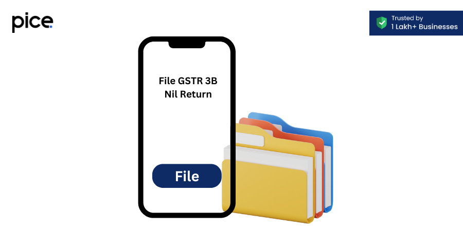 how to file gstr 3b nil return?