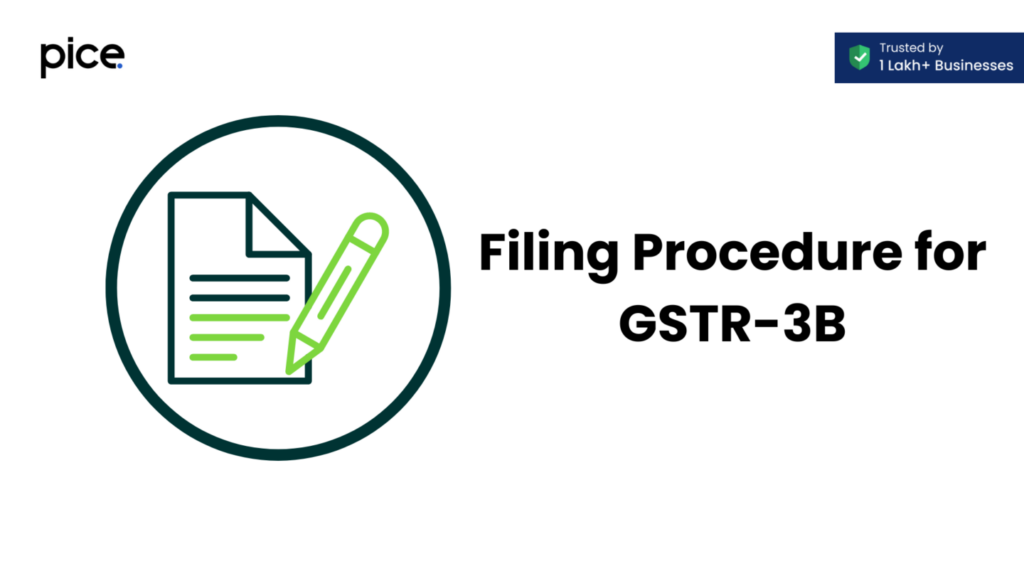 Filing Procedure for GSTR-3B