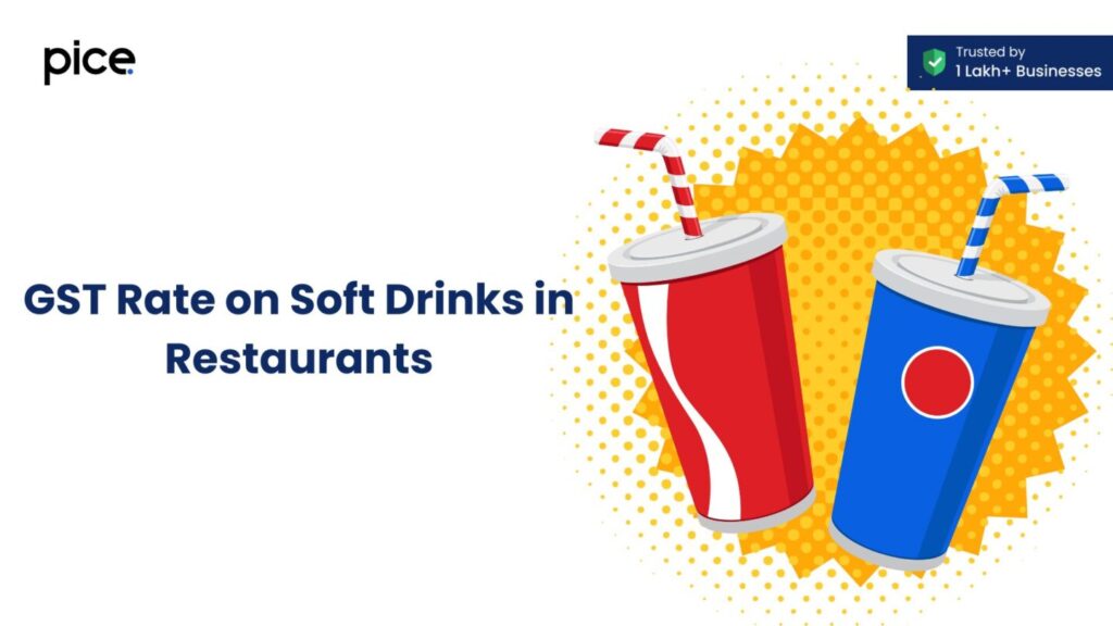 gst rate on soft drinks in restaurants