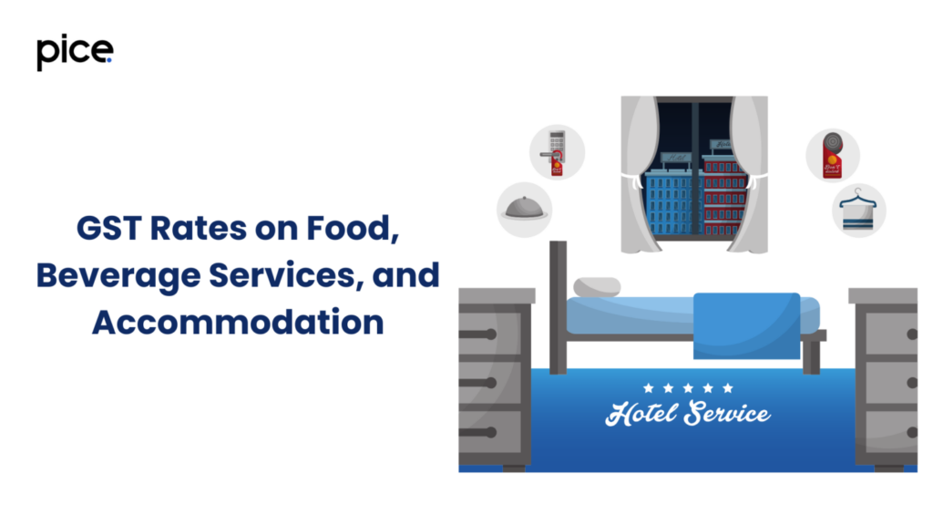 gst rates on food, beverage services, and accommodation