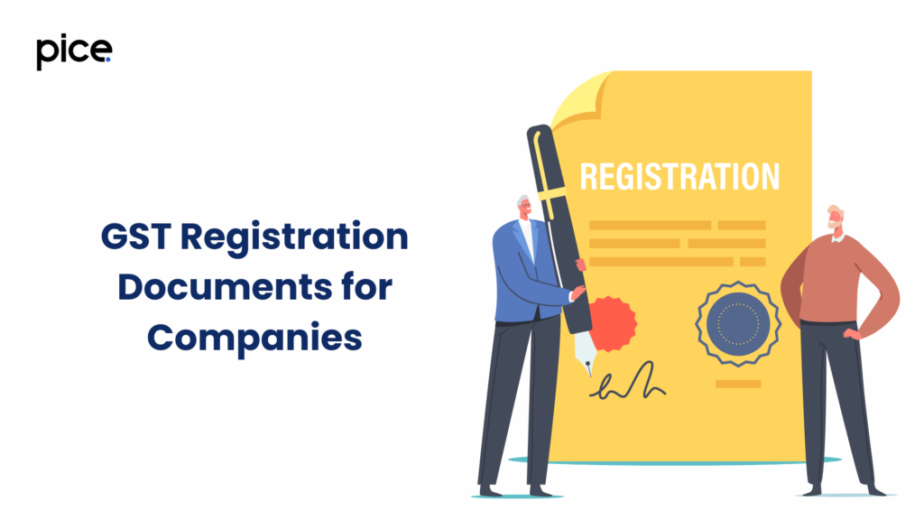 gst registration documents for companies