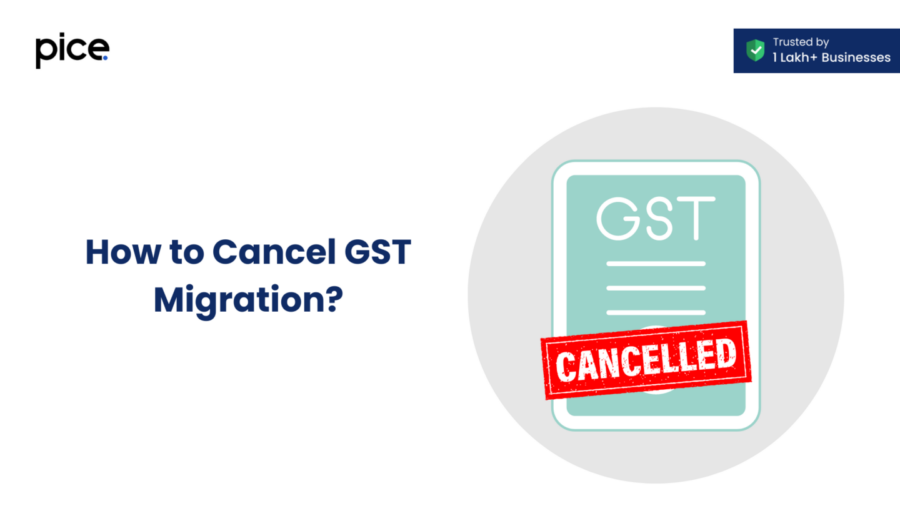 how to cancel gst migration?