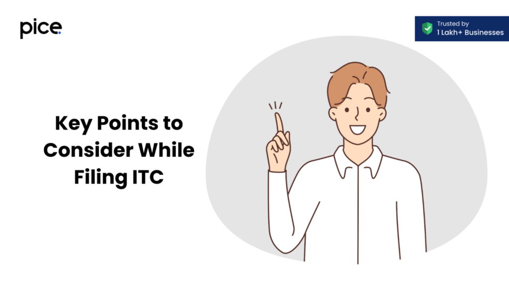 Key Points to Consider While Filing ITC