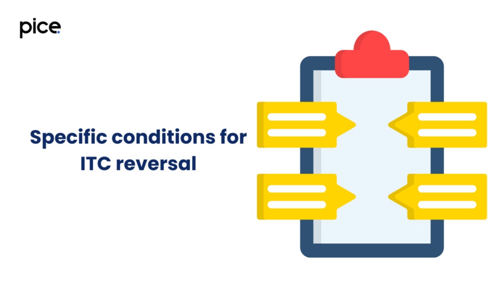 Specific conditions for ITC reversal