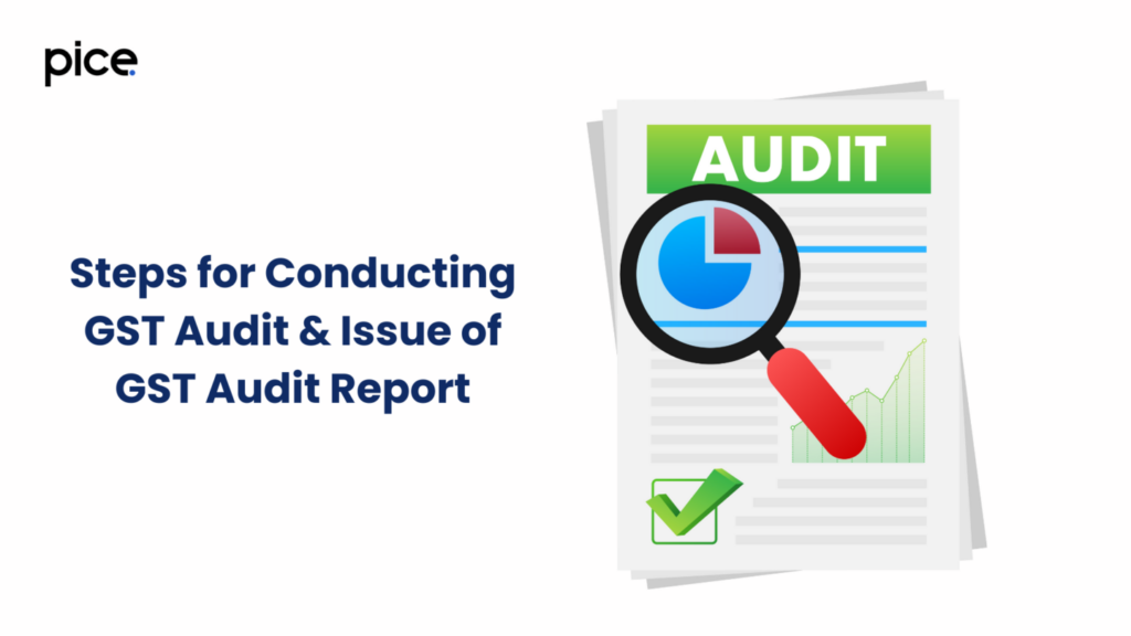 steps for conducting gst audit & issue of gst audit report