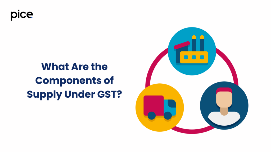 what are the components of supply under gst?