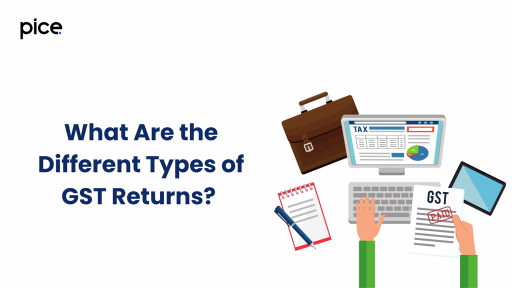 what are the different types of gst returns ?