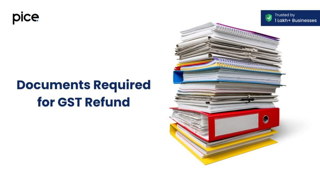 documents required for gst refund