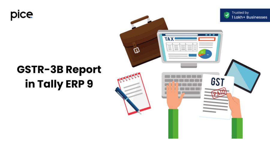 how to make gstr 3b in tally erp 9