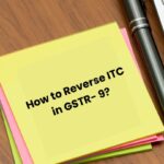 how to reverse itc in gstr 9?