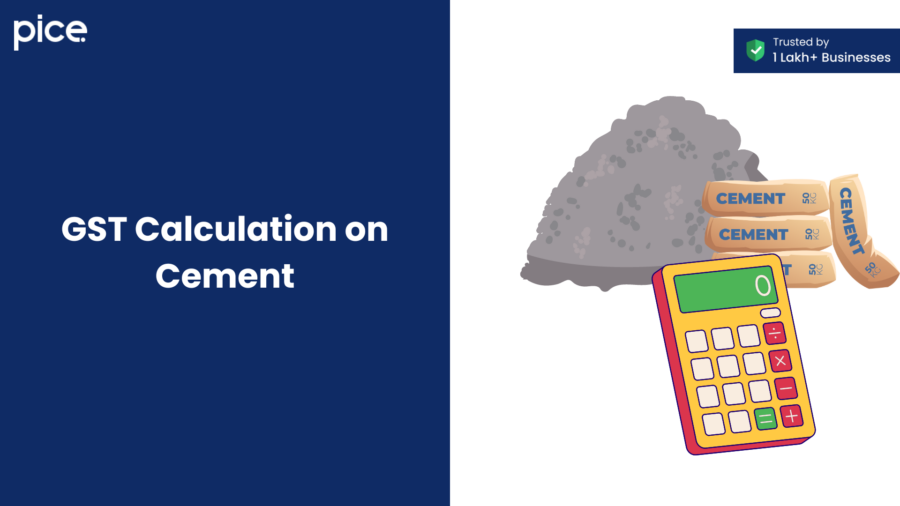 gst calculation on cement