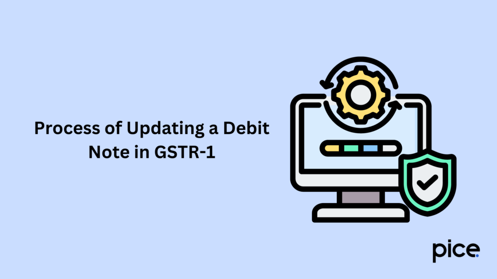 process of updating a debit note in gstr-1