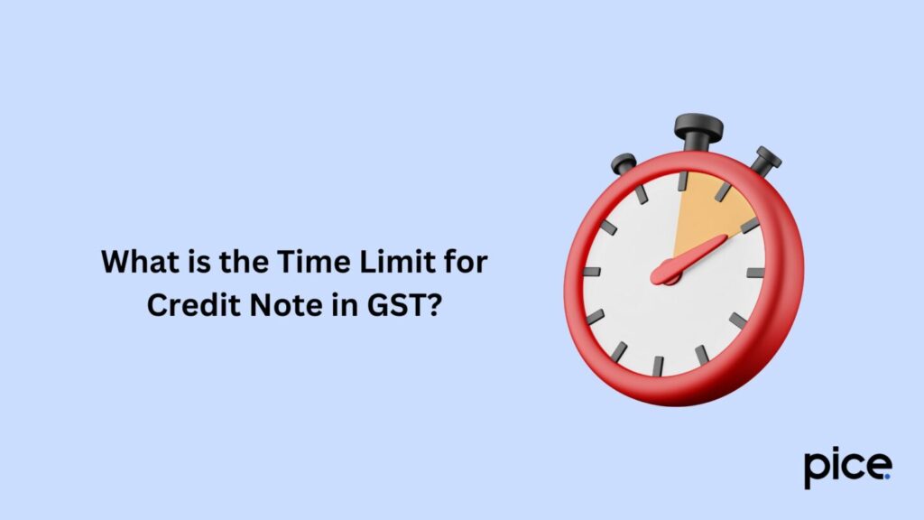 what is the time limit for credit note in gst?