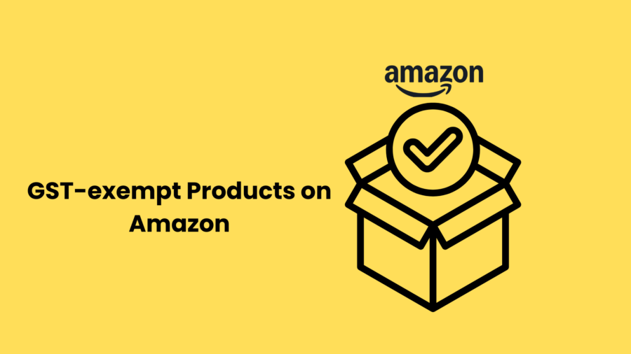 gst-exempt products on amazon