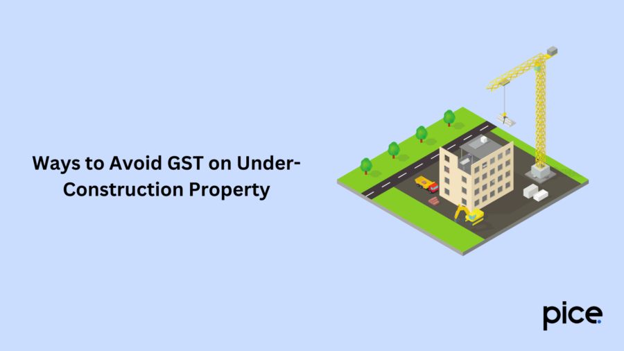 ways to avoid gst on under-construction property