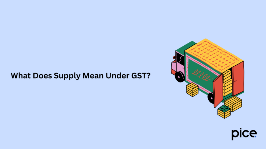 what does supply mean under gst?