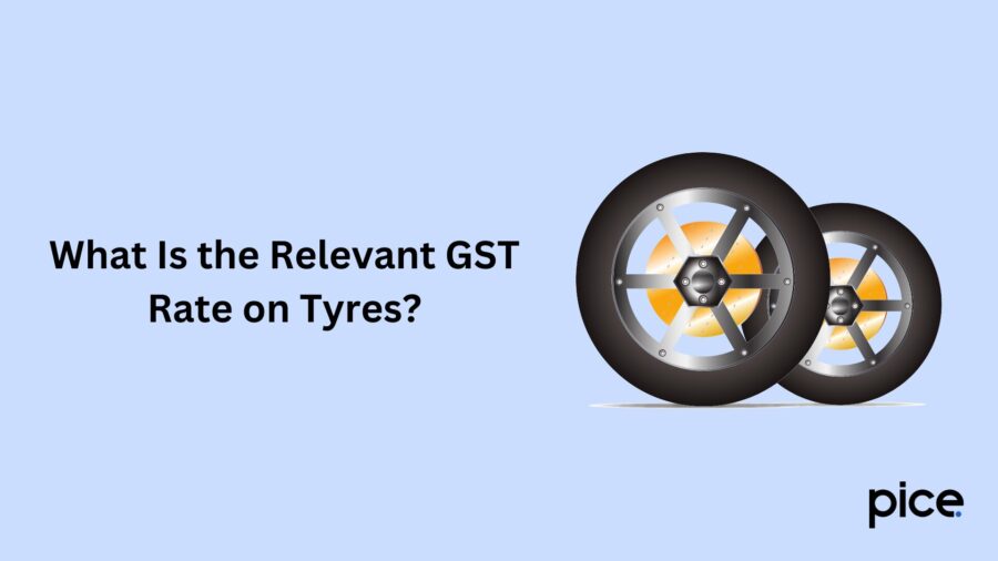 what is the relevant gst rate on tyres?