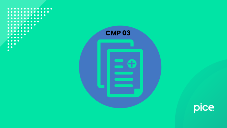 how to file cmp 03 in gst?