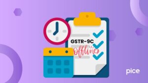 how to prepare gstr 9c offline?