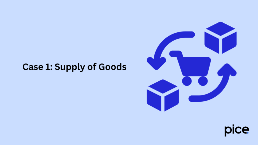 Case 1 Supply of Goods