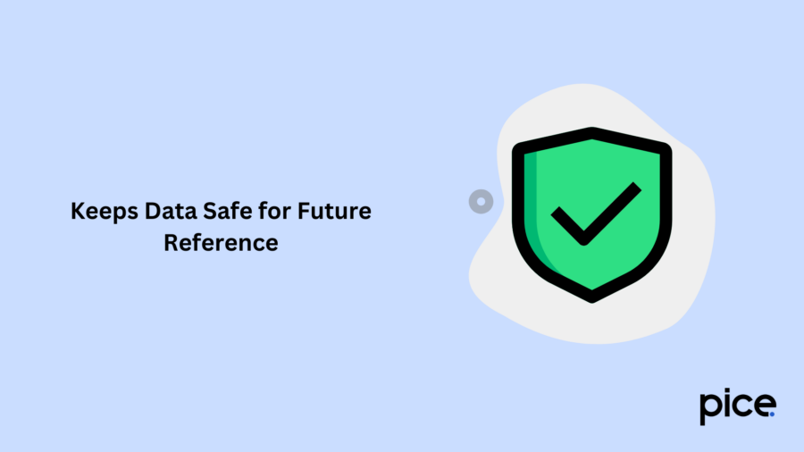 Keeps Data Safe for Future Reference