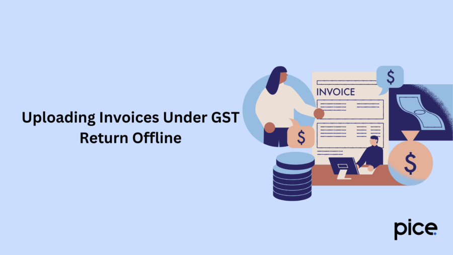 Uploading Invoices Under GST Return Offline