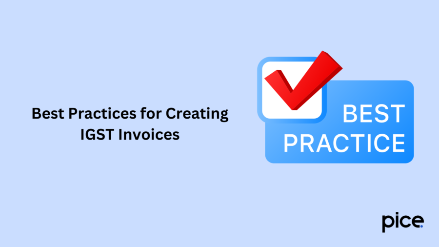 Best Practices for Creating IGST Invoices