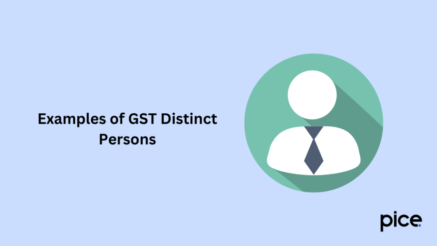 Examples of GST Distinct Persons