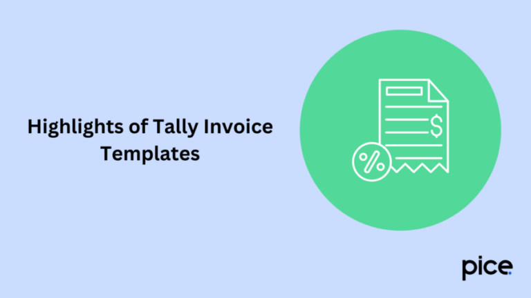 Tally GST Invoice Format // Pice