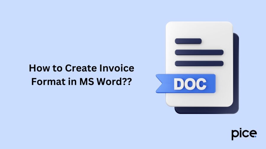 How to Create Invoice Format in MS Word?