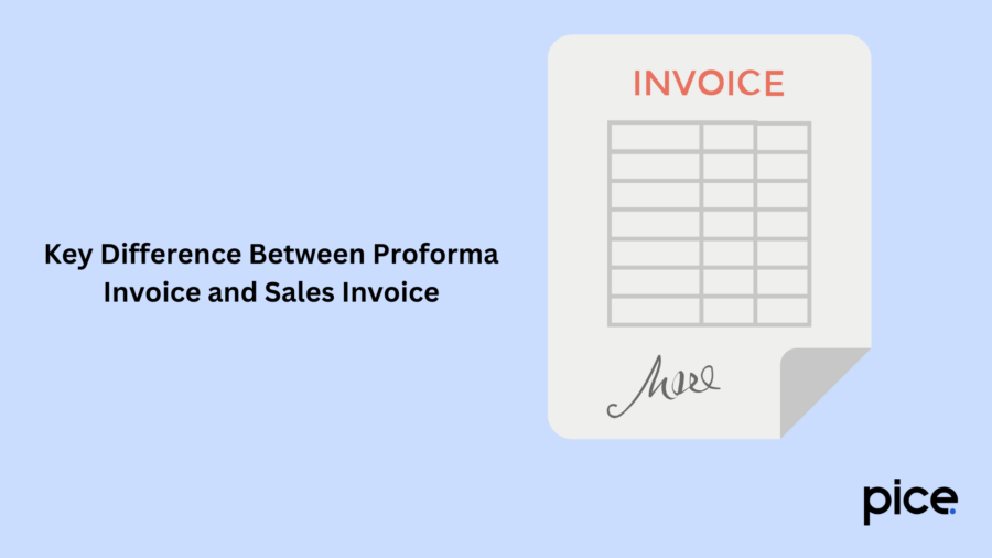 Key Difference Between Proforma Invoice and Sales Invoice