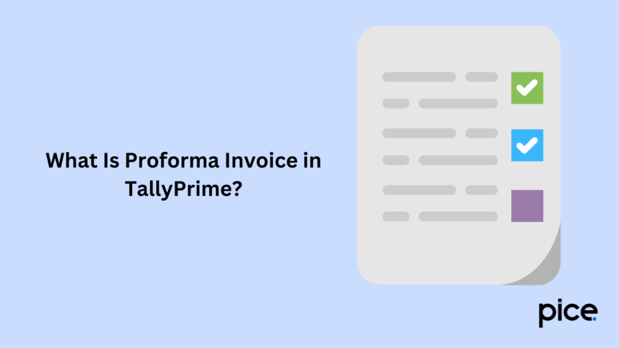 What Is Proforma Invoice in TallyPrime?