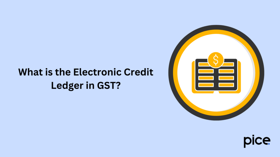 What is the Electronic Credit Ledger in GST?