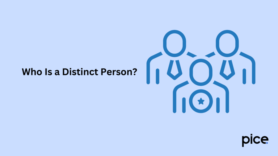 Who Is a Distinct Person?