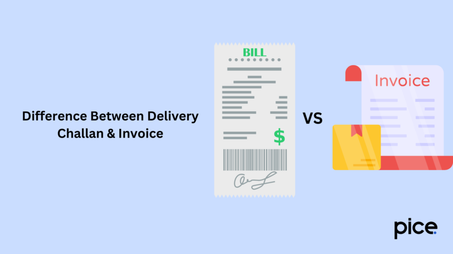 Difference Between Delivery Challan & Invoice