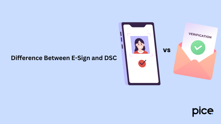 Difference Between E-Sign and DSC