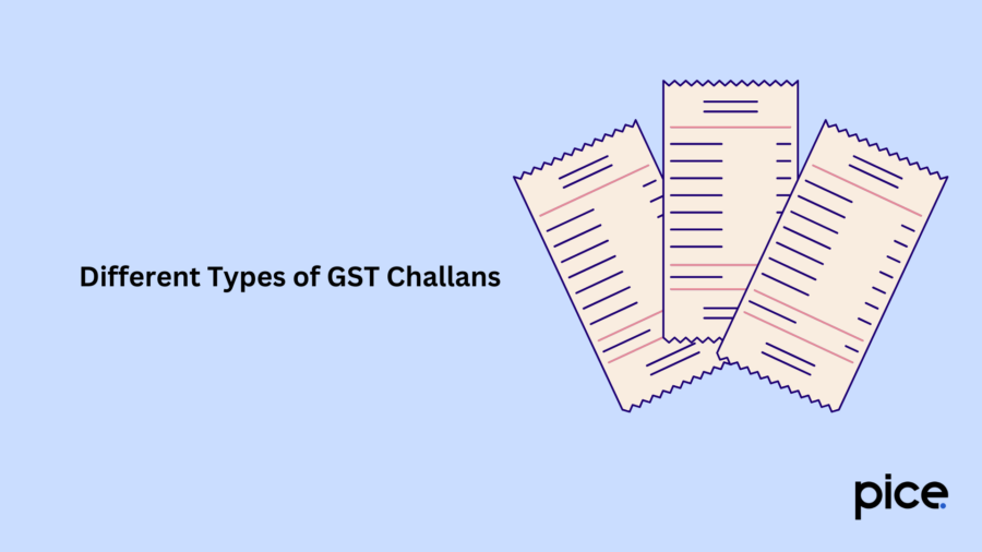 Different Types of GST Challans