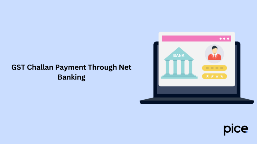 GST Challan Payment Through Net Banking