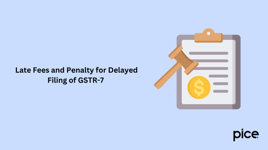 Late Fees and Penalty for Delayed Filing of GSTR-7