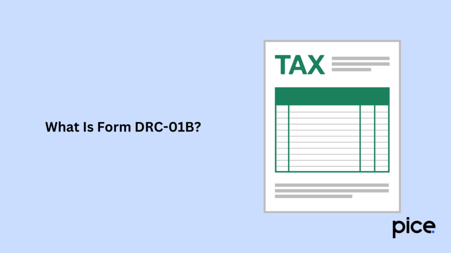 What Is Form DRC-01B?